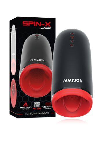 JAMYJOB - SPIN-X HEIZ- UND ROTATIONS-MASTURBATOR