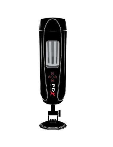 PDX ELITE - STROKER ULTIMATE MILKER 2 ROTIEREND & VIBRATOR