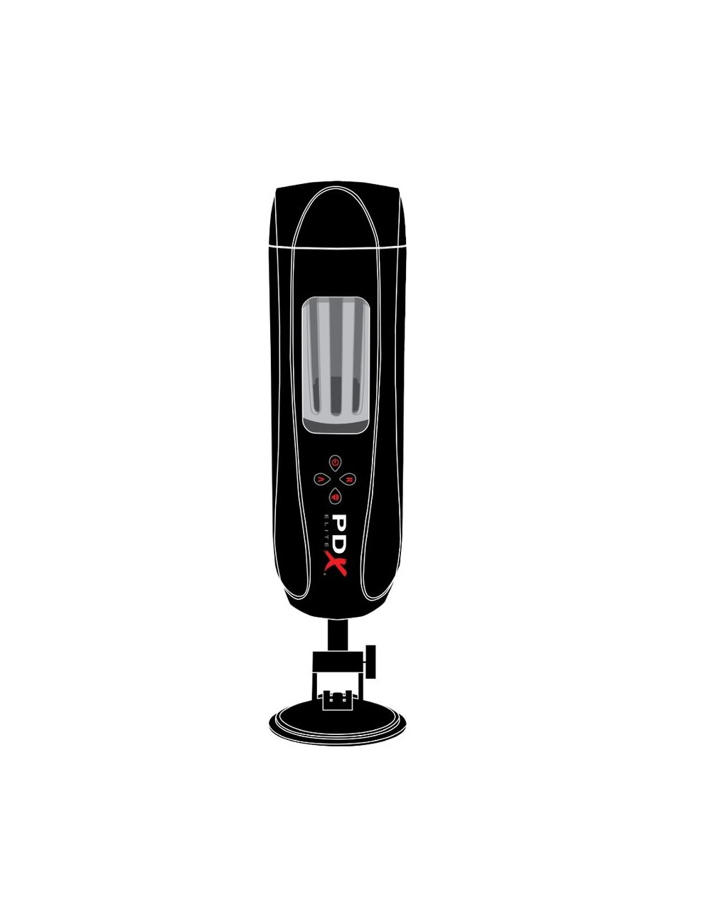 PDX ELITE - STROKER ULTIMATE MILKER 2 ROTIEREND & VIBRATOR