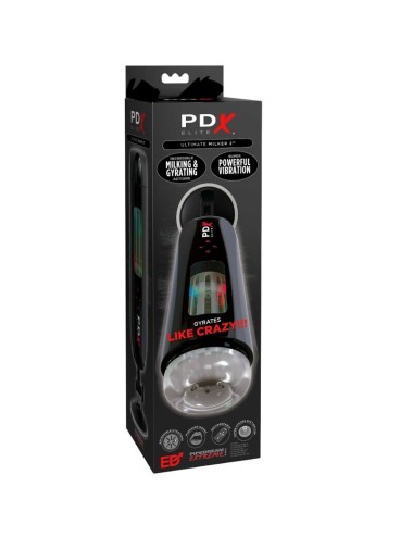 PDX ELITE - STROKER ULTIMATE MILKER 2 ROTIEREND & VIBRATOR