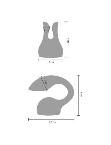 XOCOON - ANHÄNGE PERSÖNLICHES MASSAGER GRÜN