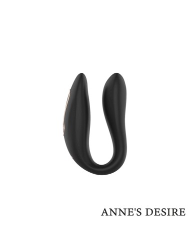 ANNE'S DESIRE - DUAL PLEASURE TECNOLOG A WATCHME BLACK