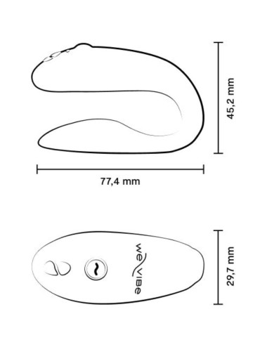 WE-VIBE - SYNC GO DUAL STIMULATOR TÜRKIS