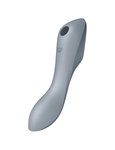 SATISFYER - CURVY TRINITY 3 AIR PULSE VIBRATOR GRAU