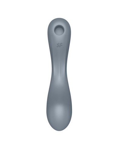 SATISFYER - CURVE TRINITY 1 AIR PULSE VIBRATION GRAU