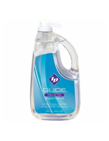 ID GLIDE - SCHMIERMITTEL AUF WASSERBASIS + HYPOALLERGENES NATÜRLICHES GEFÜHL 1900 ML