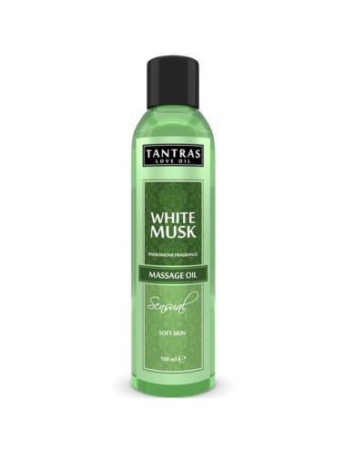 TANTRAS LOVE OIL WHITE MOSKUS ACEITE MASAJE 150 ML