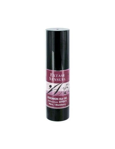 EXTASE SENSUAL - MASSAGEÖL MIT WRMEFFEKT UND BROMBEER PHEROMONEN 30 ML