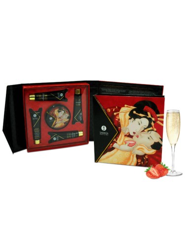 SHUNGA - GEHEIMES GEISHA-ERDBEER- UND CAVA-KIT