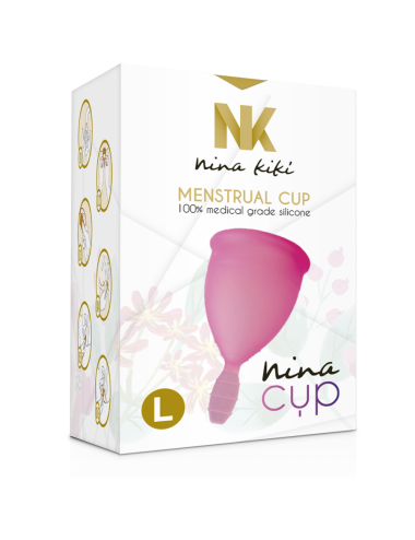 NINA KIKÍ - MENSTRUAL CUP ROSA GRÖSSE L