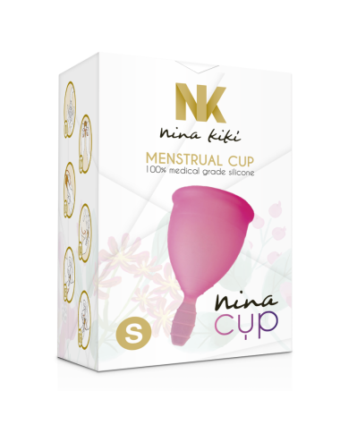 NINA KIKÍ - MENSTRUAL CUP ROSA GRÖSSE S