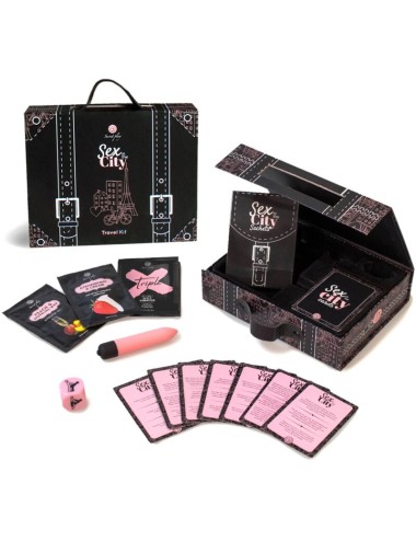 SECRETPLAY - SEX IN THE CITY TRAVEL KIT (ES/EN/DE/FR/NL/PT)