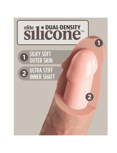 KING COCK - ELITE VERSTELLBARES GURT MIT DILDO 15.2 CM FÜR ANFNGER