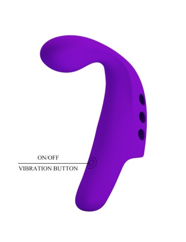 PRETTY LOVE - GORGON PURPLE WIEDERAUFLADBARER FINGERVIBRATOR