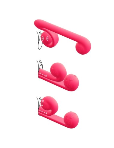 SNAIL VIBE - MULTIACTION VIBRATOR PINK