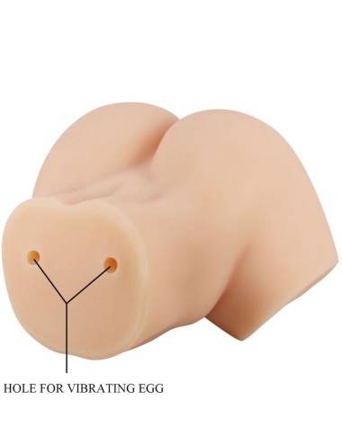CRAZY BULL - REALISTISCHER VAGINA- UND ANUS-VIBRATOR HAILEY