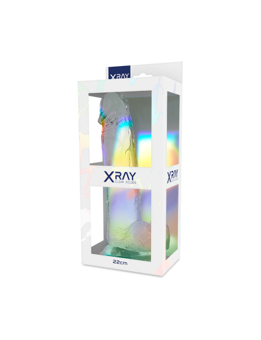 X RAY - KLARER HAHN MIT EIER 22 CM -O- 4.6 CM