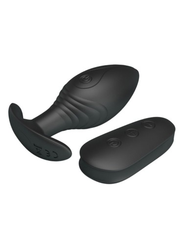 PRETTY LOVE - REGINA ANAL PLUG WIEDERAUFLADBARER VIBRATOR SCHWARZ