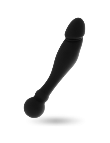 BLACK&SILVER - KARL G-PUNKT-STIMULIERENDER DILDO 18 CM