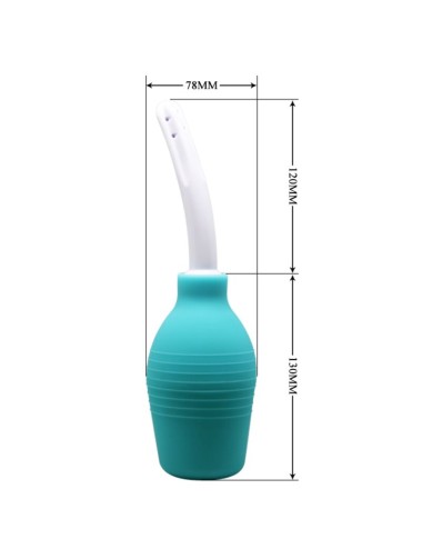 MR PLAY - ANAL-BIRNE-BLAUE GUMMI-DUSCHE