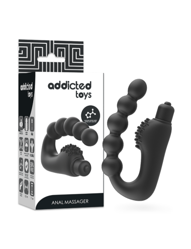 ADDICTED TOYS - ANAL-MASSAGER PROSTATIK MIT VIBRATION