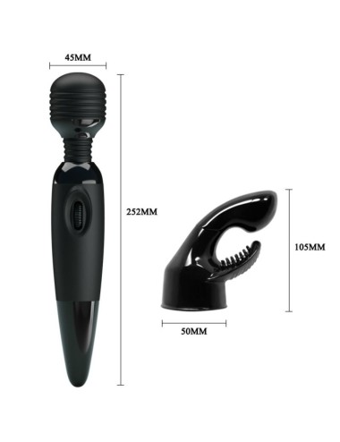 BAILE - SINNLICHER MASSAGER MIT AUSWECHSELBAREM KOPF