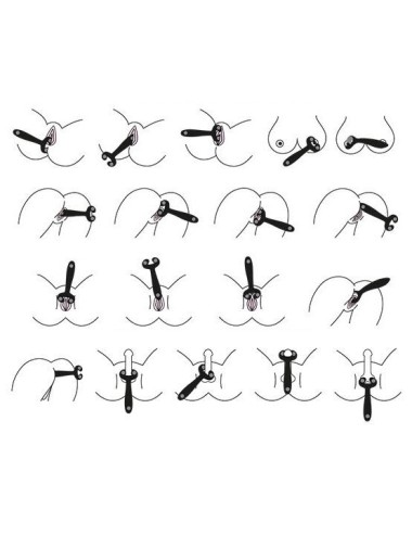 SATISFYER - ENDLESS FUN MULTI VIBRATOR 3 SCHWARZ