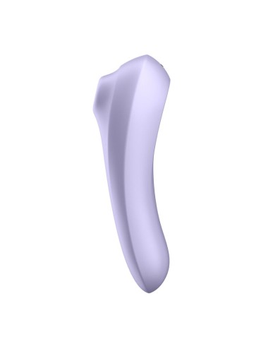 SATISFYER - DUAL PLEASURE AIR PULSE VIBRATOR MAUVE