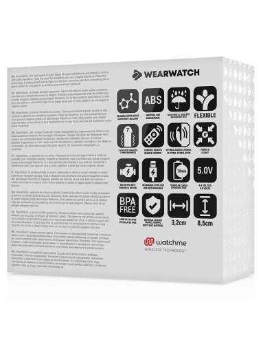 WEARWATCH - WATCHME DUAL TECHNOLOGY VIBRATOR FUCHSIA / PINK