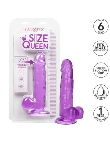 CALIFORNIA EXOTICS - GRÖSSE KÖNIGIN-DILDO LILA 15.3 CM