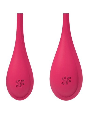 SATISFYER - YONI POWER 1 TRAININGSSET ROT