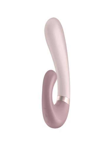 SATISFYER - HEAT WAVE VIBRATOR APP ROSA