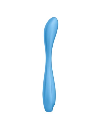 SATISFYER - G-SPOT FLEX 4+ MULTI VIBRATOR APP BLAU