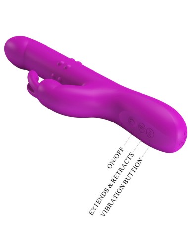 PRETTY LOVE - REESE VIBRATOR MIT LILA ROTATION