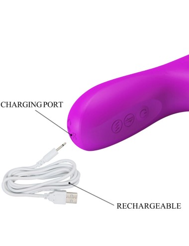 PRETTY LOVE - REESE VIBRATOR MIT LILA ROTATION