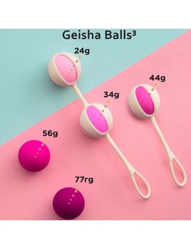 G-VIBE - SET 5 GEISHA-BLLE3 ROSA