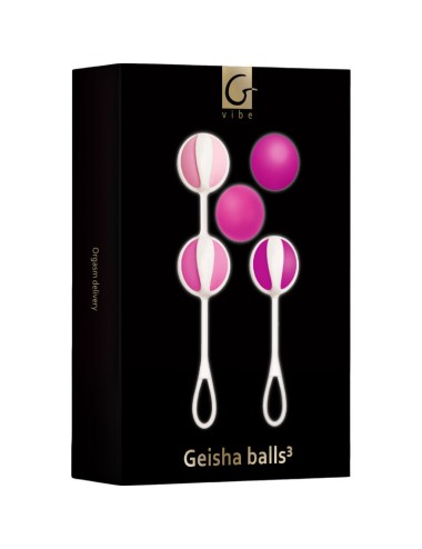 G-VIBE - SET 5 GEISHA-BLLE3 ROSA