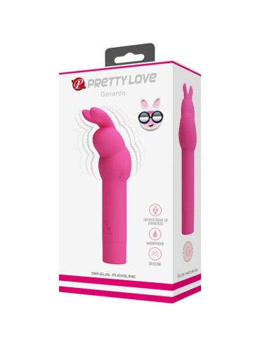 PRETTY LOVE - GERARDO FUSCHIA RABBIT SILIKONVIBRATOR