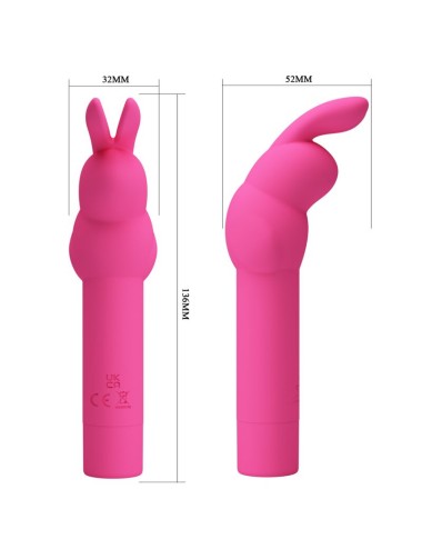 PRETTY LOVE - GERARDO FUSCHIA RABBIT SILIKONVIBRATOR