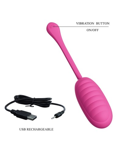 PRETTY LOVE - CATALINA PINK WIEDERAUFLADBARES VIBRATIONS-EI