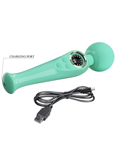 PRETTY LOVE - SKYLER GREEN WAND VIBRATOR