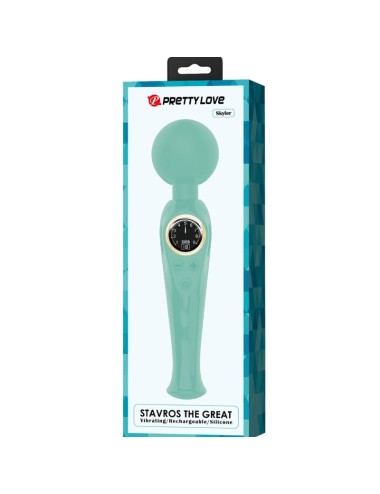 PRETTY LOVE - SKYLER GREEN WAND VIBRATOR