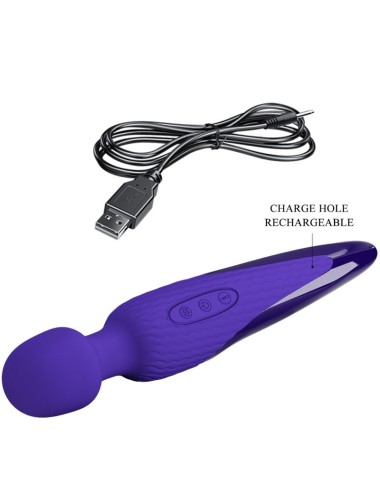 PRETTY LOVE - ANTONY YOUTH WAND VIBRATOR VIOLET WRMEEFFEKT