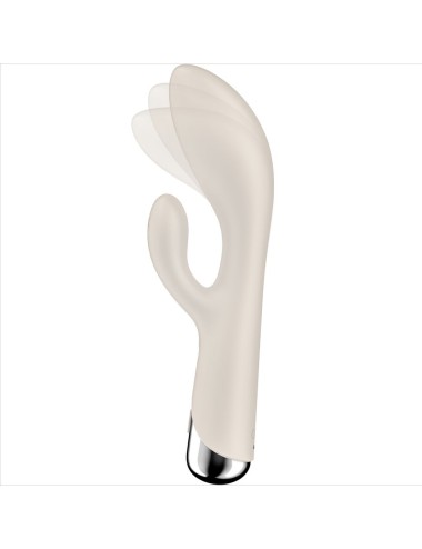SATISFYER - SPINNING RABBIT 1 KLITORIS UND G-SPOT STIMULATION BEIGE