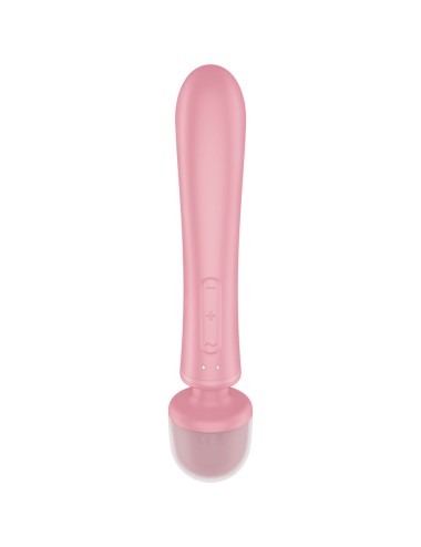 SATISFYER - TRIPLE LOVER RABBIT VIBRATOR MASSAGER ROSA