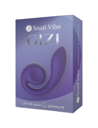 SNAIL VIBE - GIZI DUAL STIMULATOR LILA