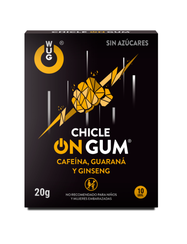 GINSENG AND GUARANA GUM 10 UNITS