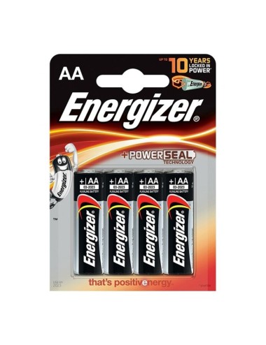 ENERGIZER - ALKALINE POWER BATTERIE AA LR6 *4