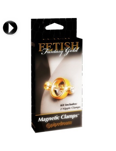 FETISH FANTASY GOLD - MAGNETIC CLAMPS