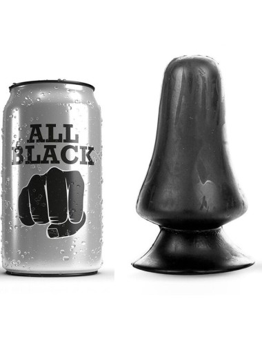 ALL BLACK - ANALPLUG 12 CM